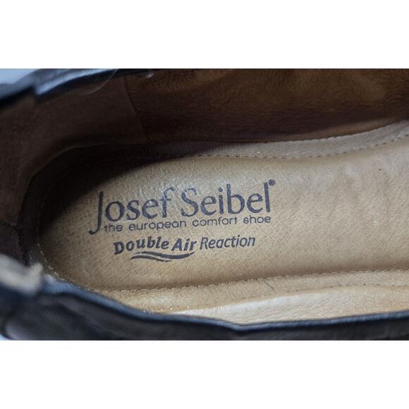 WOMENS JOSEF SEIBEL PIPPA LEATHER Ballet Flats SLIP ON COMFORT SHOES EU 38 - Picture 9 of 10